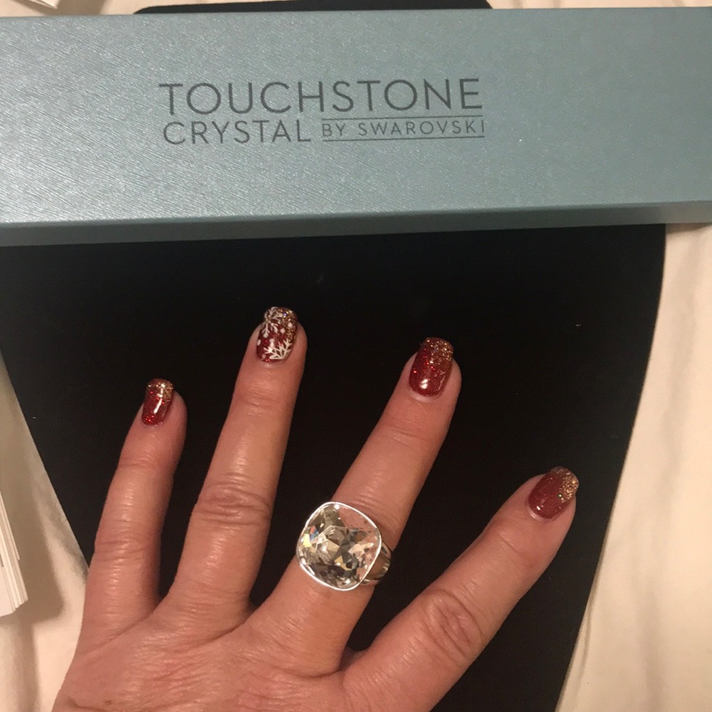 Touchstone Crystal by Swarovski Flash Ring
